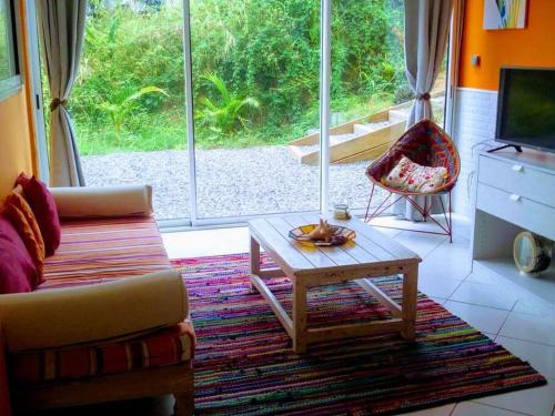 Χώρος καθιστικού στο Oasis relaxant près de la nature