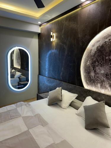 Una cama o camas en una habitación de Villa Vistosa