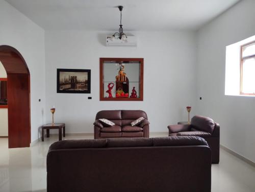 Χώρος καθιστικού στο Casa Maikai Tarapoto