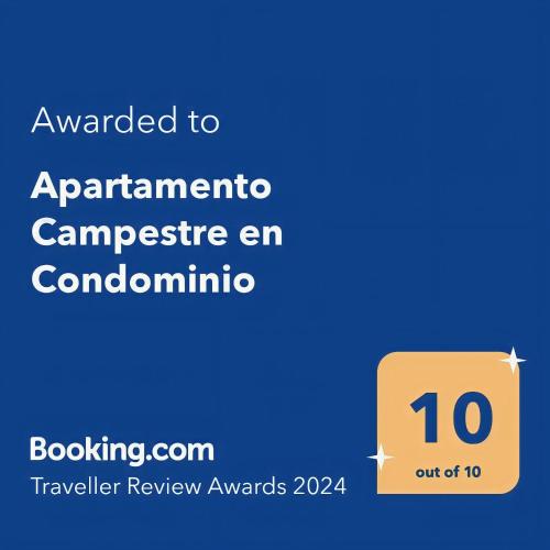a sign with the words explained to anatomina campeline en coronomino at Apartamento Campestre in Fusagasuga