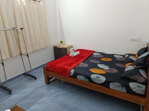 Bliss Villa 2 bedroom Apartment Marayoor - Reservation only after advance tesisinde bir odada yatak veya yataklar