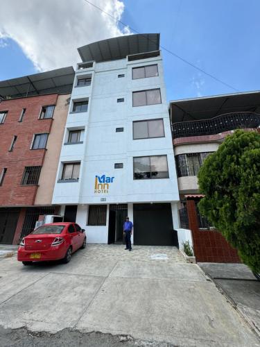 El edificio en el que está el hotel
