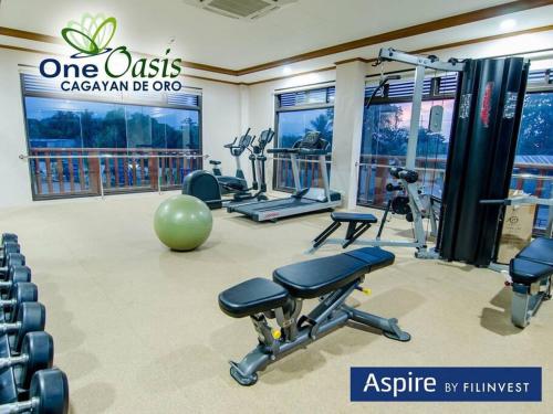 Fitness centrum a/nebo fitness zařízení v ubytování One Oasis Cagayan de Oro - 3 days stay minimum