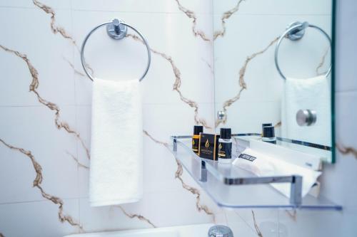 Koupelna v ubytování Hotel Middleton NXT