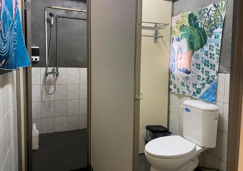 Koupelna v ubytování Ahdu Backpacker Inn B&B