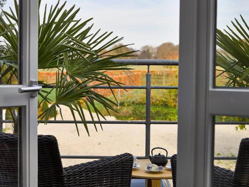 Balkón nebo terasa v ubytování Hotel Restaurant De Kommel