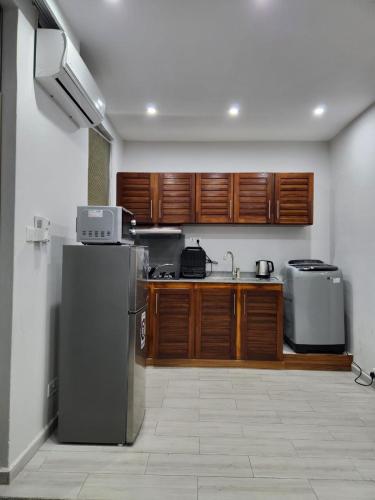 Kuchyň nebo kuchyňský kout v ubytování Residence Yasmina