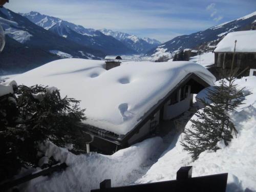 Chalet on the ski slope