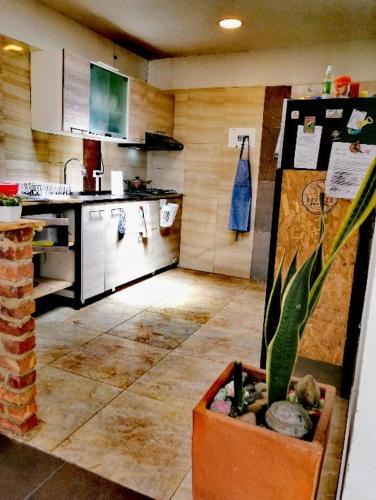 Ett kök eller pentry på CASA MIRADOR AL CERRO