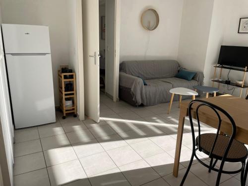 Posezení v ubytování appartement cosy