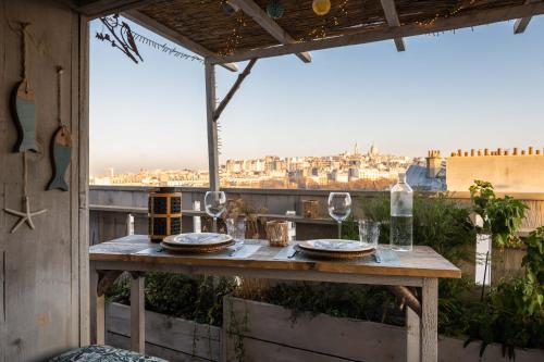 Appartement avec 2 terrasses et vues d'exception