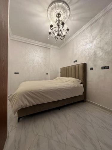 Postel nebo postele na pokoji v ubytování Al Hoceima Mini Villa