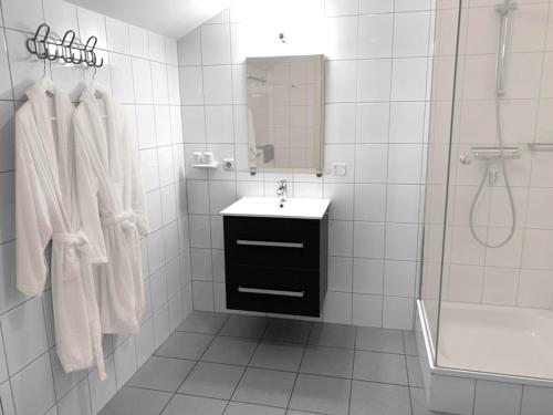 Koupelna v ubytování B&B en Vakantiewoningen 't Wienhoes