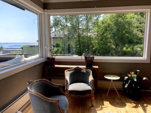 En balkong eller terrasse på The best view in Oslo