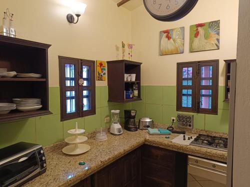 Kuhinja oz. manjša kuhinja v nastanitvi Villa Cococaribic Isla Margarita Venezuela