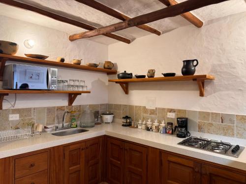 Köök või kööginurk majutusasutuses Casa La Bonita - Barichara