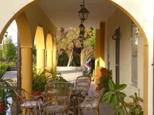 Κήπος έξω από το Agriturismo Cuile de Molino