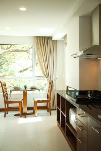 Dapur atau dapur kecil di Nivas Chiangmai