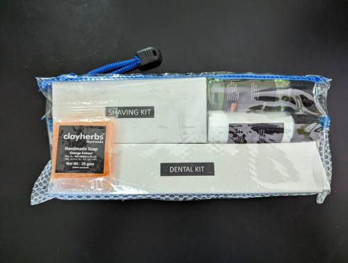 a package of batteries and a box with a lighter at Family friendly stay in Kanyakumari town in Kanyakumari