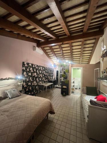 Postel nebo postele na pokoji v ubytování B&B casa Belvedere
