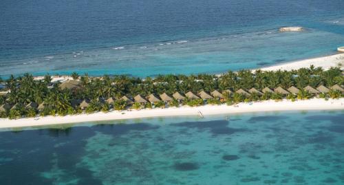 Letecký snímek ubytování South Palm Resort Maldives with First-ever floating Spa