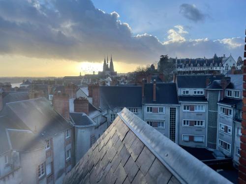 Vista general de Blois o vista desde el departamento
