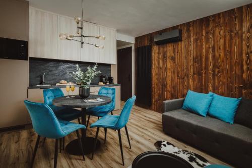 Posezení v ubytování Avenue Chalet