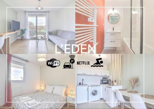 NOUVEAU - PARKING - PISCINE - WIFI - L’EDEN