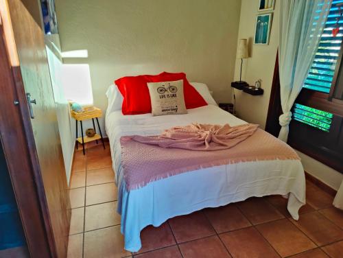 Postel nebo postele na pokoji v ubytování TAGORO PARK Apartament by lAmOnDaos