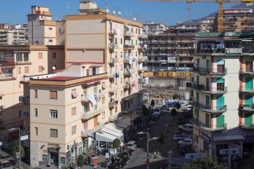 Nespecifikovaný výhled na destinaci Ercolano nebo výhled na město při pohledu z apartmánu
