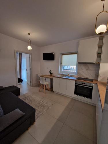 Køkken eller tekøkken på Cora Apartment