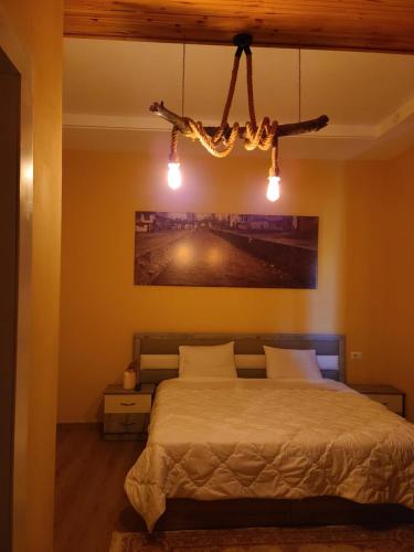 Ein Bett oder Betten in einem Zimmer der Unterkunft Villa Elear