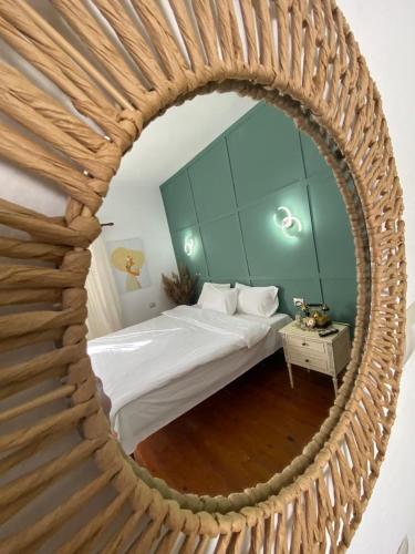 Ein Bett oder Betten in einem Zimmer der Unterkunft Villa Elear