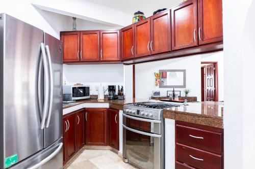 Kuchyň nebo kuchyňský kout v ubytování Magic Paradise by BVR