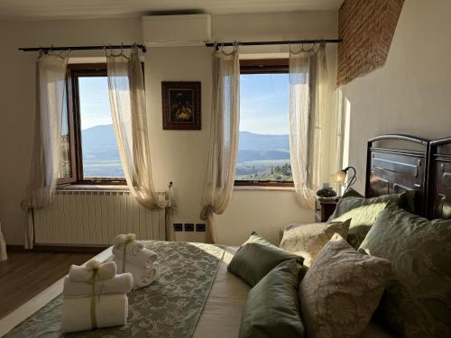 Χώρος καθιστικού στο B&B La Casa del Sarto