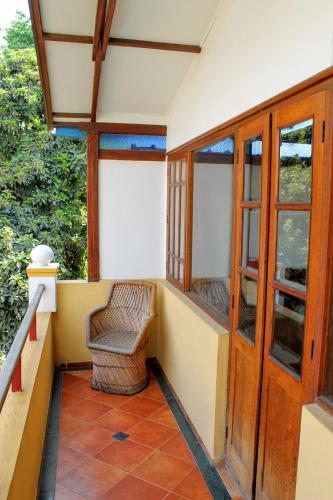 Coin salon dans l'établissement Casa Cottage