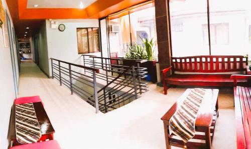 Zona de estar de Felli`s Guest House