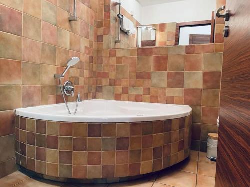 Et badeværelse på Shiraz Garden Studio