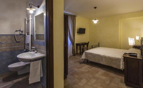 A bathroom at Il Pianaccio