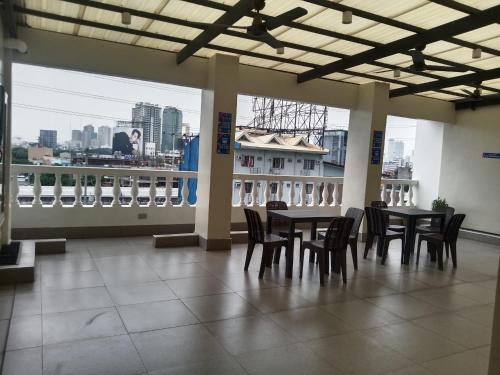 Balkón nebo terasa v ubytování Marvelle Studios