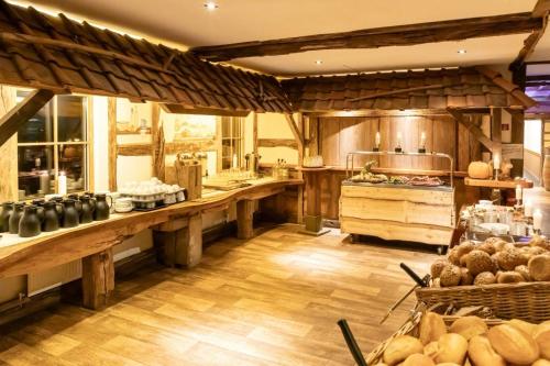 Kuchyň nebo kuchyňský kout v ubytování Hotel Harzlodge