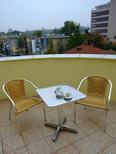 Balkón nebo terasa v ubytování Hotel Regat