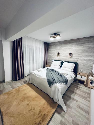 Katil atau katil-katil dalam bilik di Apartament Patrick