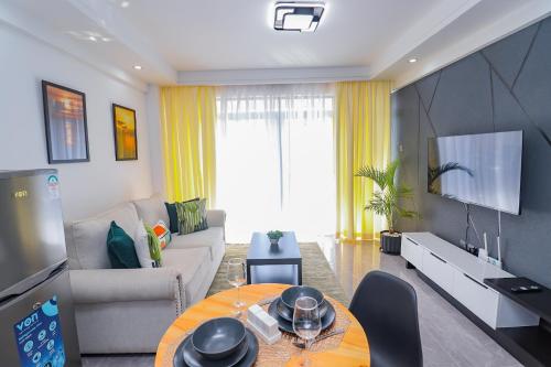 Zona d'estar a Serene Hideout GH