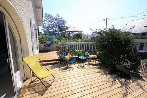 Maison 6 personnes à 100m de la plage Bonne Source