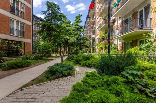 Κήπος έξω από το Feels Like Home - 2-bedroom apartment at Jikia House