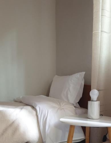Ένα ή περισσότερα κρεβάτια σε δωμάτιο στο Vag's Central Loft