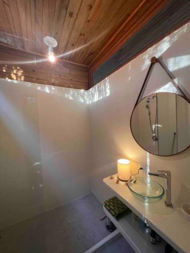 Kylpyhuone majoituspaikassa Casa Maiara (Eco friendly)