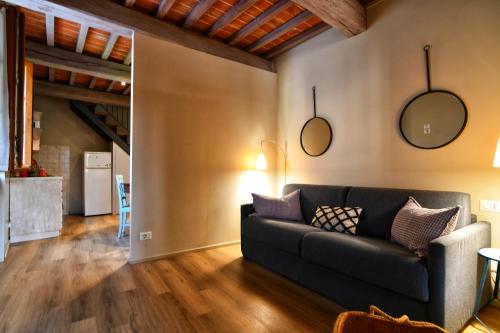 Casa Eufemia Cozy Apartmentsにあるシーティングエリア