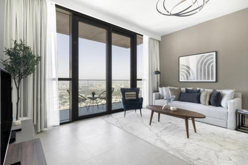 Fotografie z fotogalerie ubytování Silkhaus homely 2BDR with stunning Downtown view with Balcony - O v Dubaji